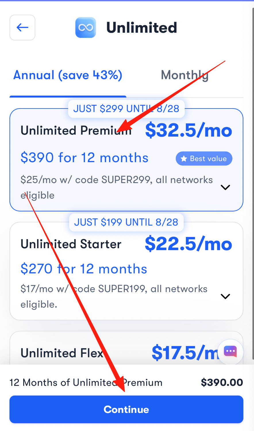 US MOBILE 美国手机卡优势详解：中国可激活 + 年付 299 美元享 20G 国际漫游，附申请激活全流程插图4